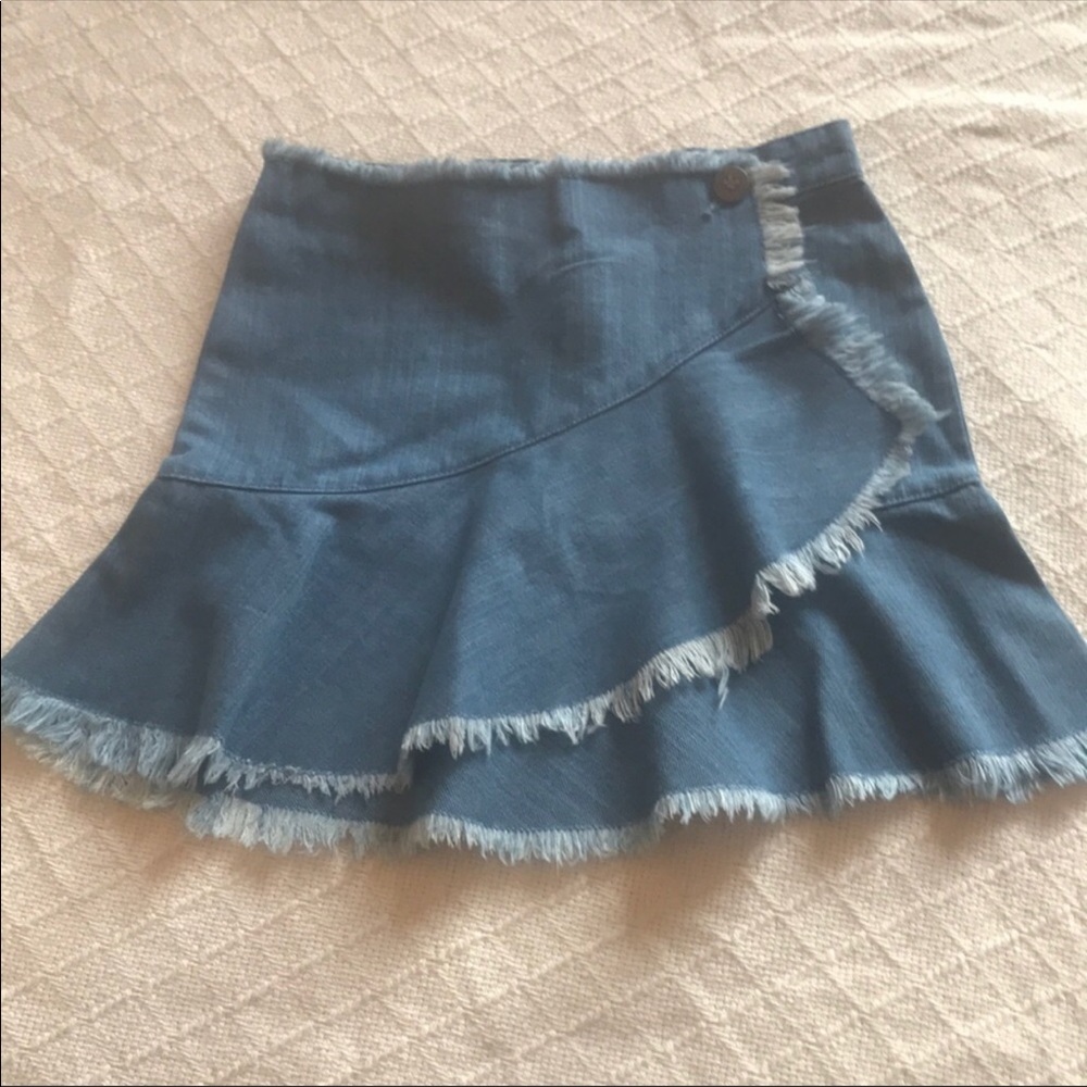New With Tags Kidpik Soft Jean Skirt Size 14!!💜💜